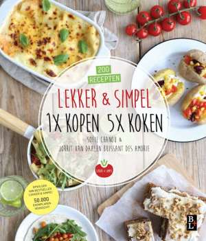 cover Lekker & Simpel. 1x kopen 5x koken - 200 recepten